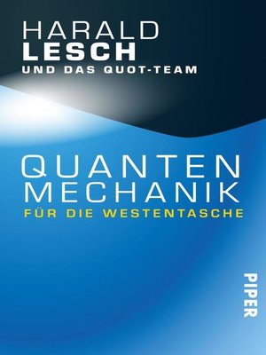 cover image of Quantenmechanik für die Westentasche